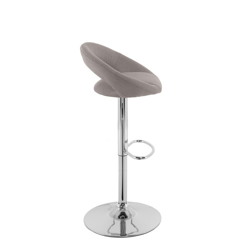 light grey Adjustable Bar Stool Set of 2 CorLiving Collection product image by CorLiving