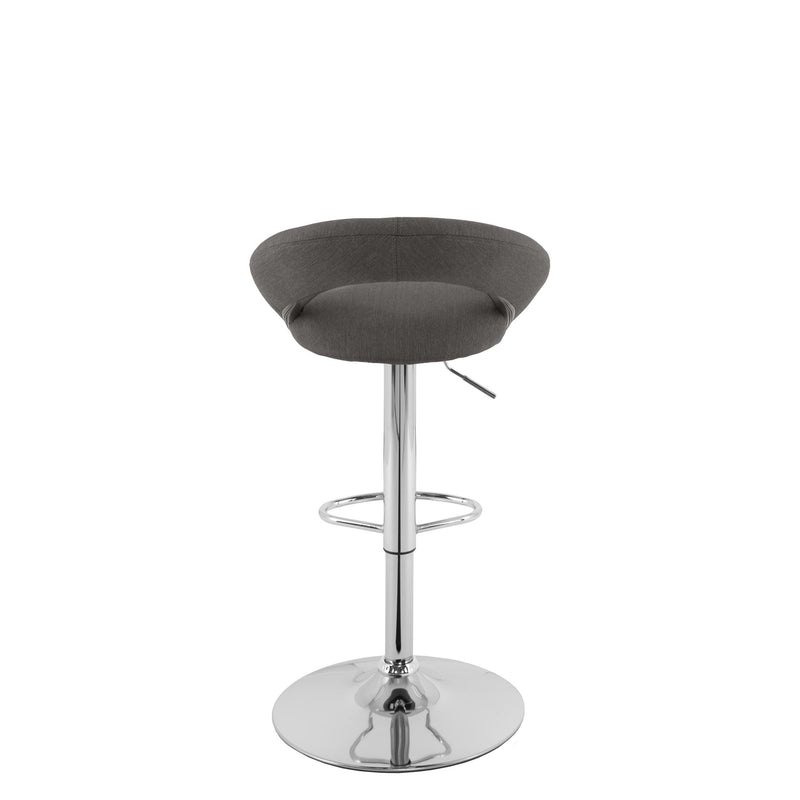 medium grey Adjustable Bar Stool Set of 2 CorLiving Collection product image by CorLiving