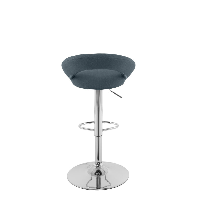 blue grey Adjustable Bar Stool Set of 2 CorLiving Collection product image by CorLiving