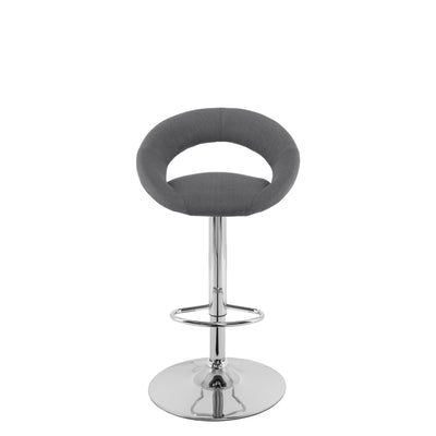 grey Adjustable Bar Stool Set of 2 CorLiving Collection product image by CorLiving#color_grey