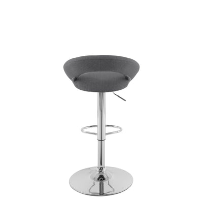 grey Adjustable Bar Stool Set of 2 CorLiving Collection product image by CorLiving#color_grey