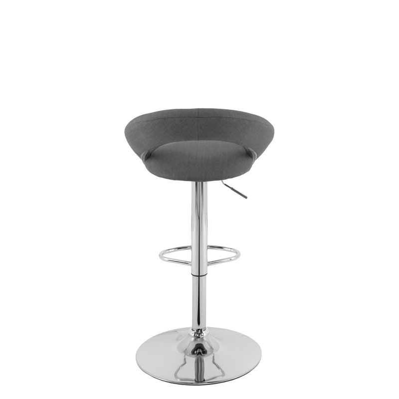 grey Adjustable Bar Stool Set of 2 CorLiving Collection product image by CorLiving