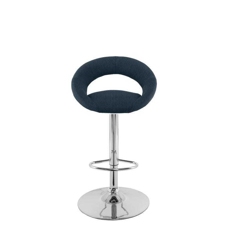 dark blue Adjustable Bar Stool Set of 2 CorLiving Collection product image by CorLiving