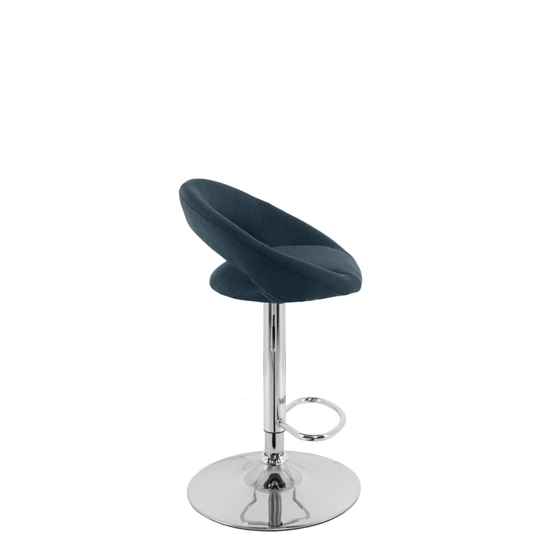 dark blue Adjustable Bar Stool Set of 2 CorLiving Collection product image by CorLiving