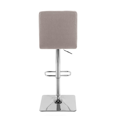 light grey High Back Bar Stools Set of 2 Quinn Collection product image by CorLiving#color_light-grey