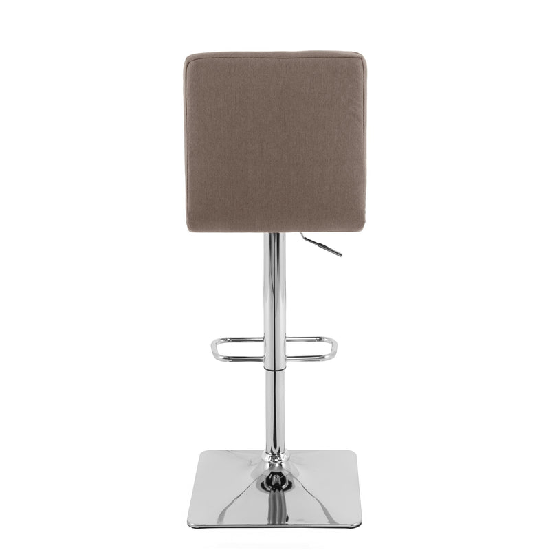 light brown High Back Bar Stools Set of 2 Quinn Collection product image by CorLiving