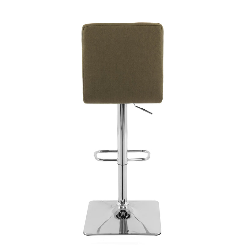 olive green High Back Bar Stools Set of 2 Quinn Collection product image by CorLiving