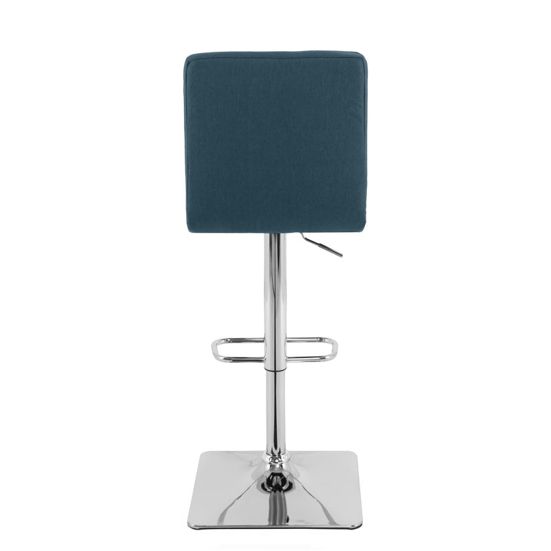 dark blue High Back Bar Stools Set of 2 Quinn Collection product image by CorLiving