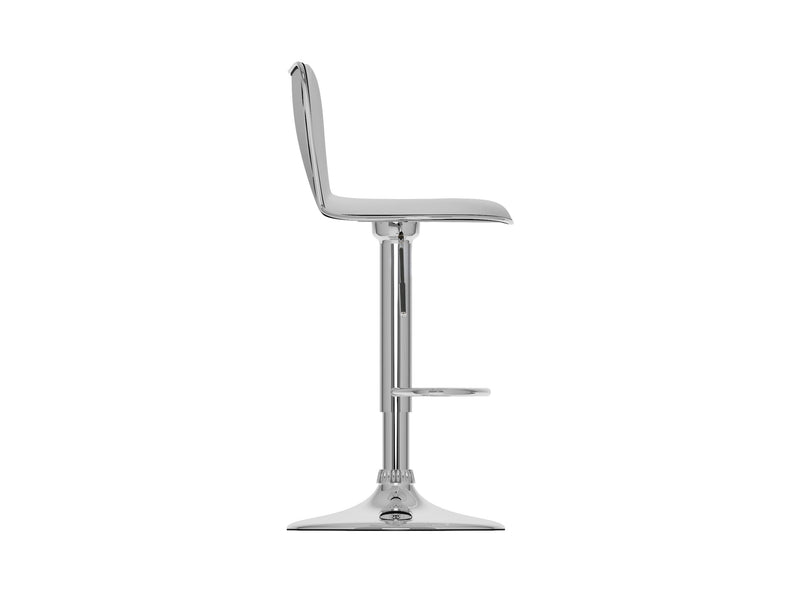 white Swivel Bar Stools Set of 2 Kayden Collection product image by CorLiving