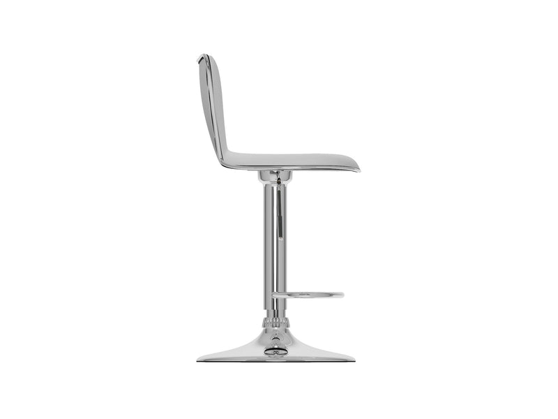 white Swivel Bar Stools Set of 2 Kayden Collection product image by CorLiving