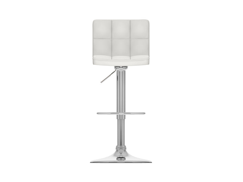 white Swivel Bar Stools Set of 2 Zion Collection product image by CorLiving