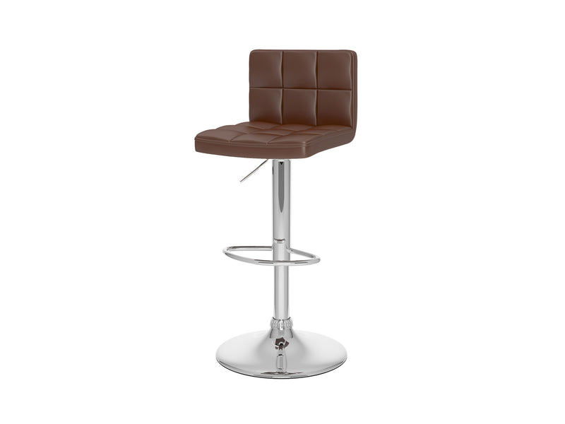 brown Brown Bar Stools Set of 2 Zion Collection product image by CorLiving