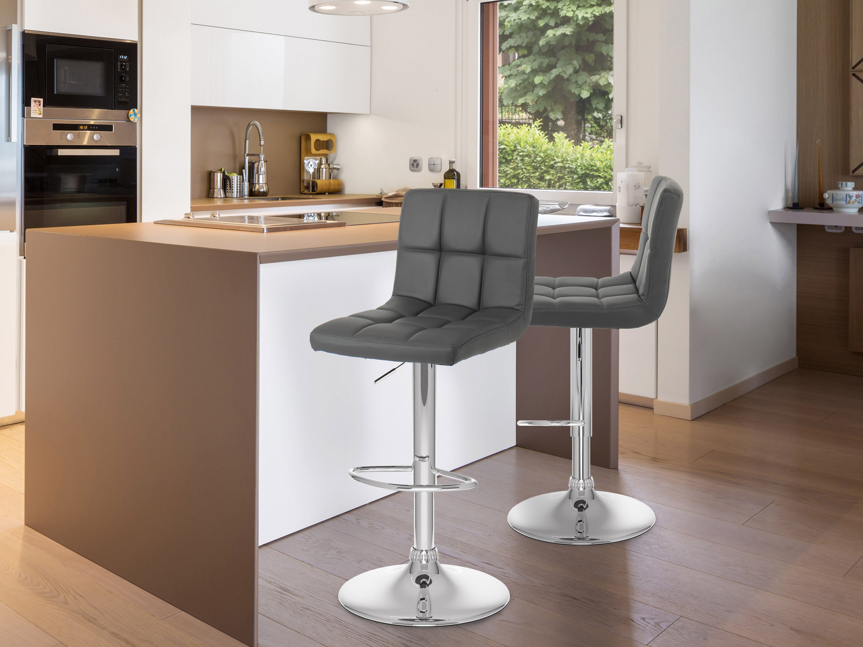 Black bar stool set sale