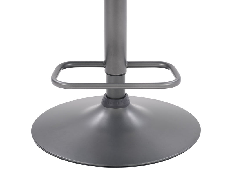 grey Swivel Bar Stools Set of 2 Sawyer Collection detail image by CorLiving