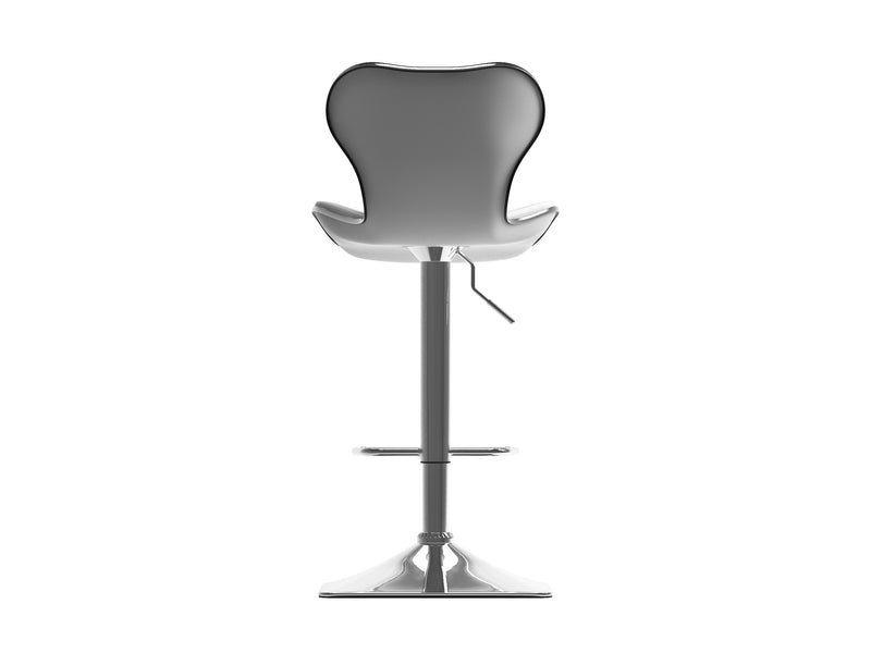 white Bar Stools with Backs Set of 2 Remi Collection product image by CorLiving