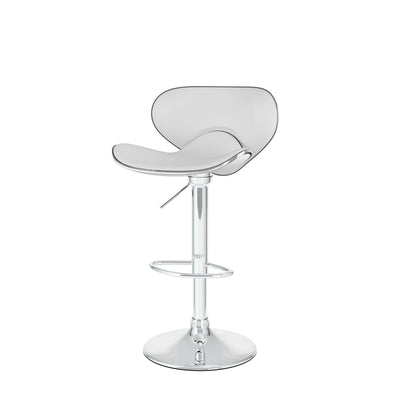 white Bar Stools with Backs Set of 2 Marcus Collection product image by CorLiving#color_white