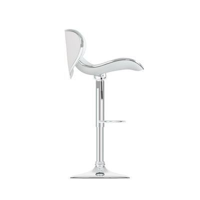 white Bar Stools with Backs Set of 2 Marcus Collection product image by CorLiving#color_white