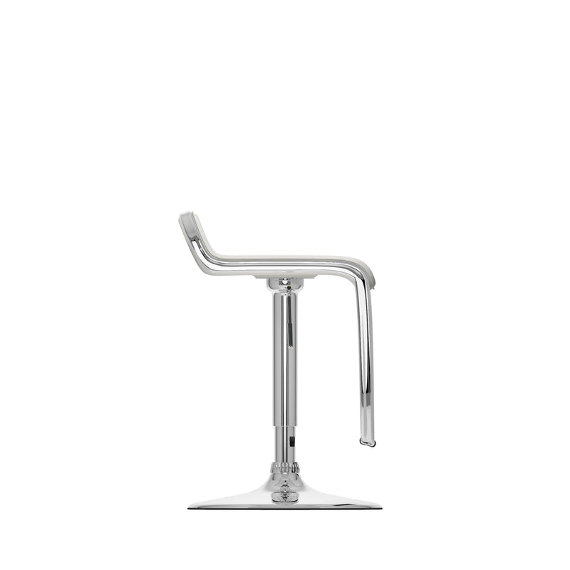 white Low Back Bar Stools Set of 2 Elias Collection product image by CorLiving