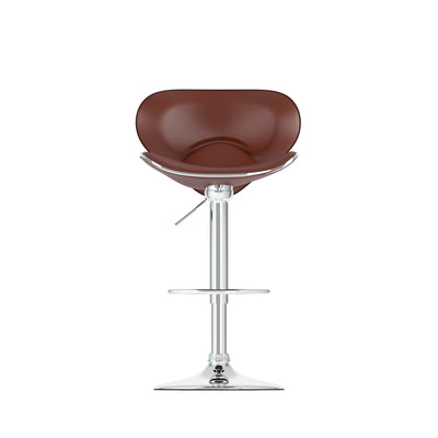 brown Bar Stools with Backs Set of 2 Marcus Collection product image by CorLiving#color_brown