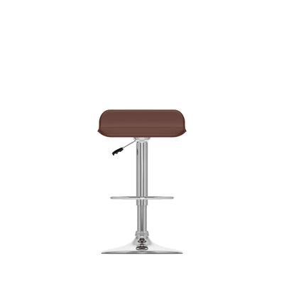 brown Low Back Bar Stools Set of 2 Theo Collection product image by CorLiving#color_brown