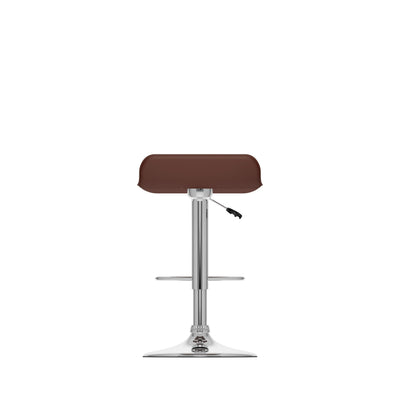 brown Low Back Bar Stools Set of 2 Theo Collection product image by CorLiving#color_brown