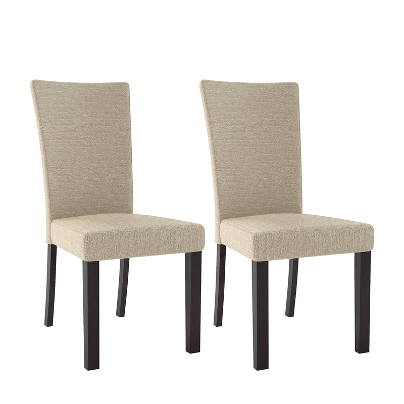 off white Dining Chairs, Set of 2 CorLiving Collection product image by CorLiving