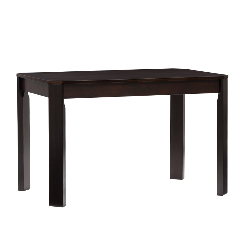 mahogany Solid Wood Dining Table Memphis Collection product image by CorLiving