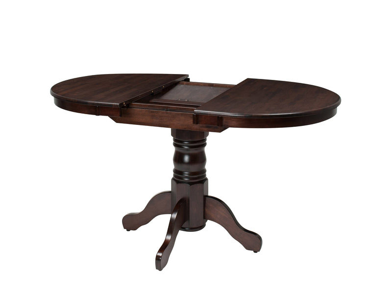 Dillon Cappuccino Extendable Oval Dining Table product image