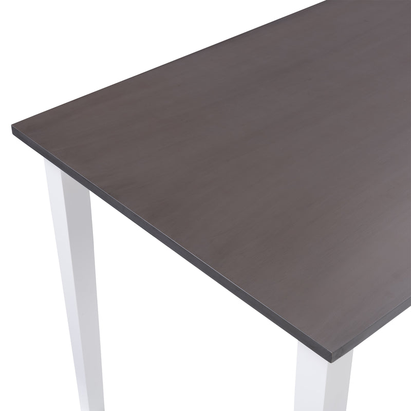 Grey and White Dining Table Michigan Collection detail image by CorLiving