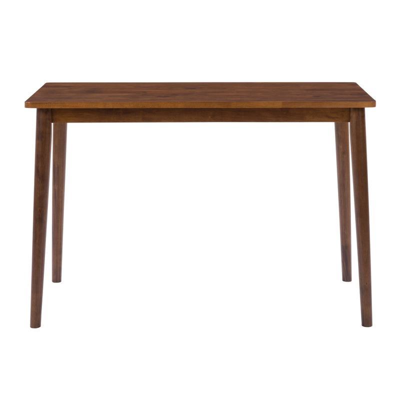 walnut Mid Century Dining Table Branson Collection product image by CorLiving