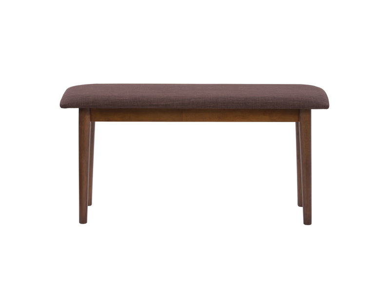 walnut 6pc Dining Set Branson Collection detail image by CorLiving