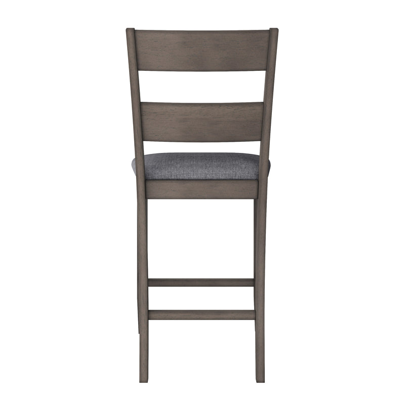 washed grey Counter Height Dining Chairs Set of 2 Tuscany Collection product image by CorLiving
