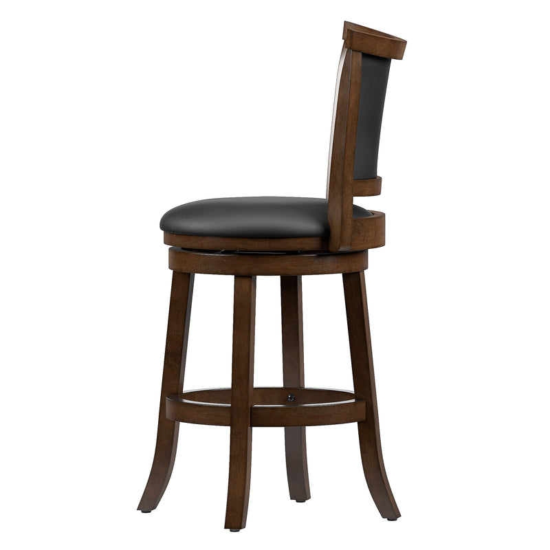 brown Counter Height Bar Stools Set of 2 Wesley Collection product image by CorLiving