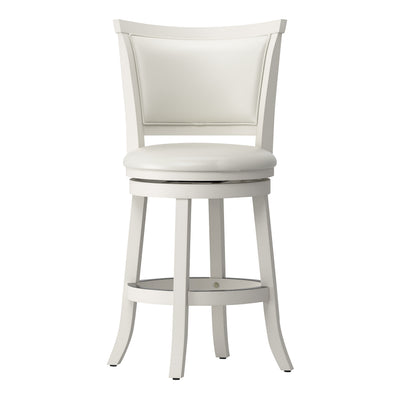 white Counter Height Bar Stools Set of 2 Wesley Collection product image by CorLiving#color_white