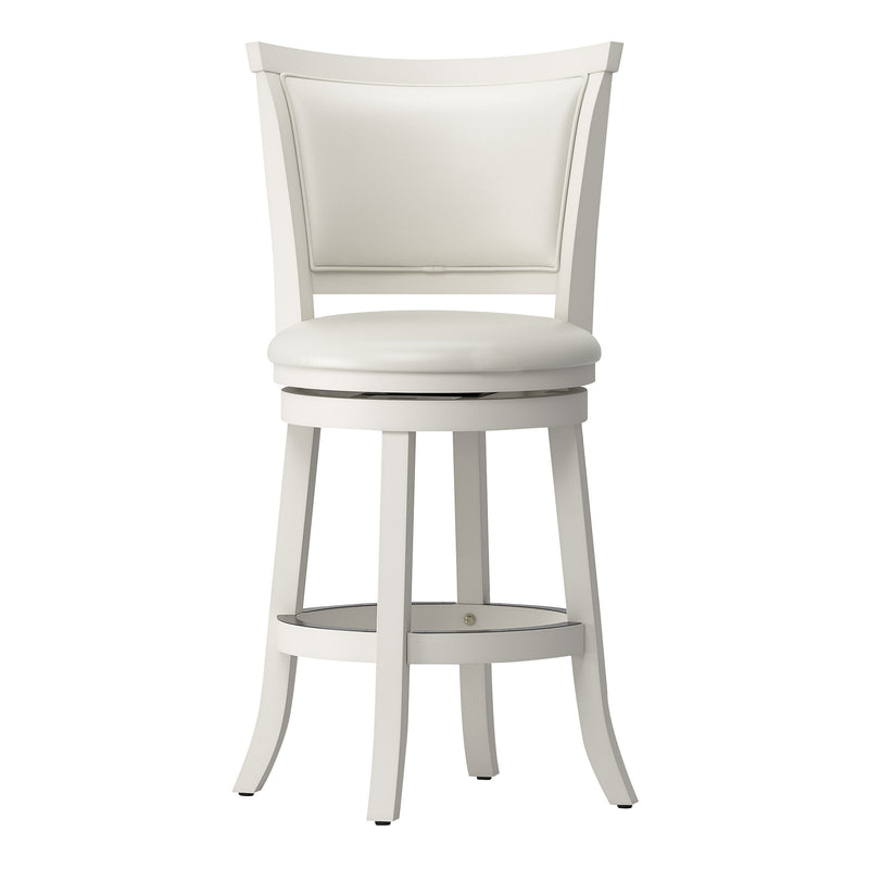 white Counter Height Bar Stools Set of 2 Wesley Collection product image by CorLiving