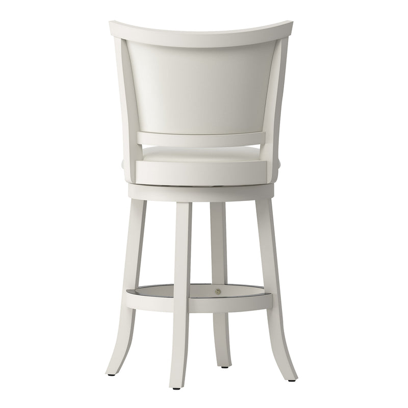 white Counter Height Bar Stools Set of 2 Wesley Collection product image by CorLiving