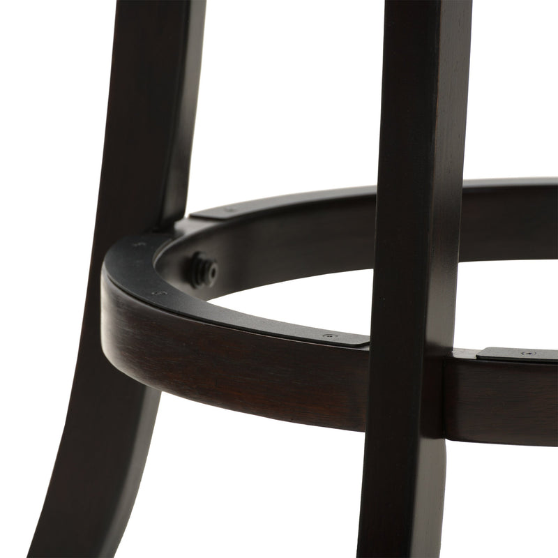 white Wood Bar Stool Counter Height Woodgrove Collection detail image by CorLiving