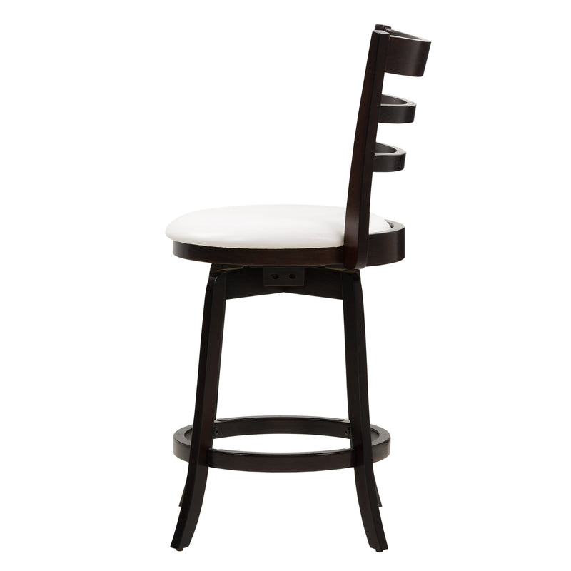 white Wood Bar Stool Counter Height Woodgrove Collection product image by CorLiving