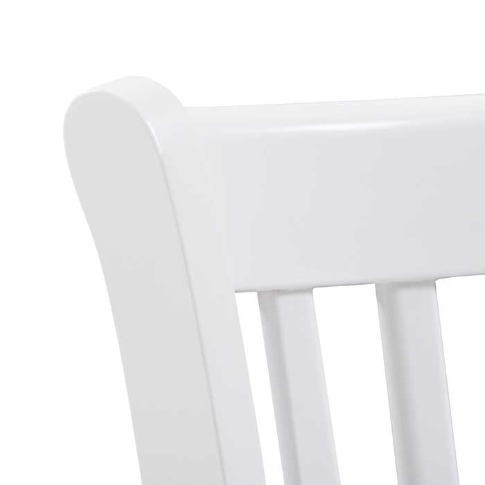 white White Bar Stools Set of 2 Winston Collection detail image by CorLiving