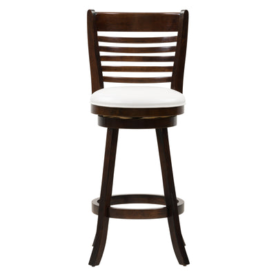 white Bar Height Bar Stools Set of 2 Willa Collection product image by CorLiving#color_white