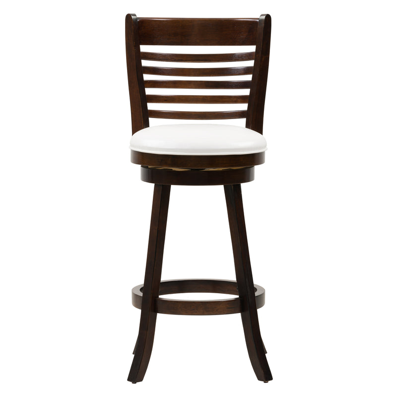 white Bar Height Bar Stools Set of 2 Willa Collection product image by CorLiving