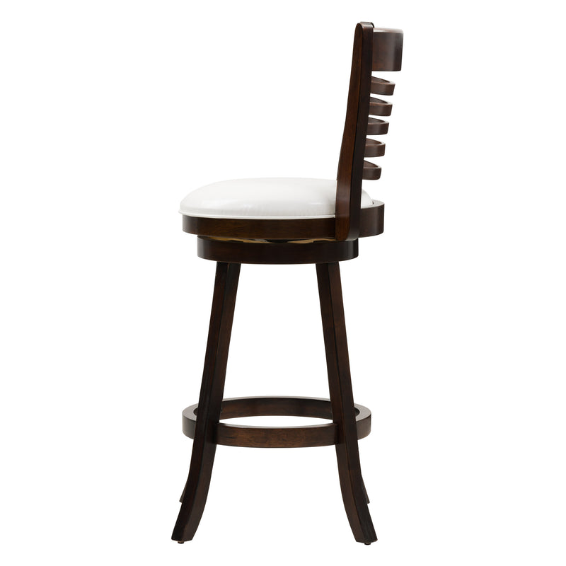 white Bar Height Bar Stools Set of 2 Willa Collection product image by CorLiving