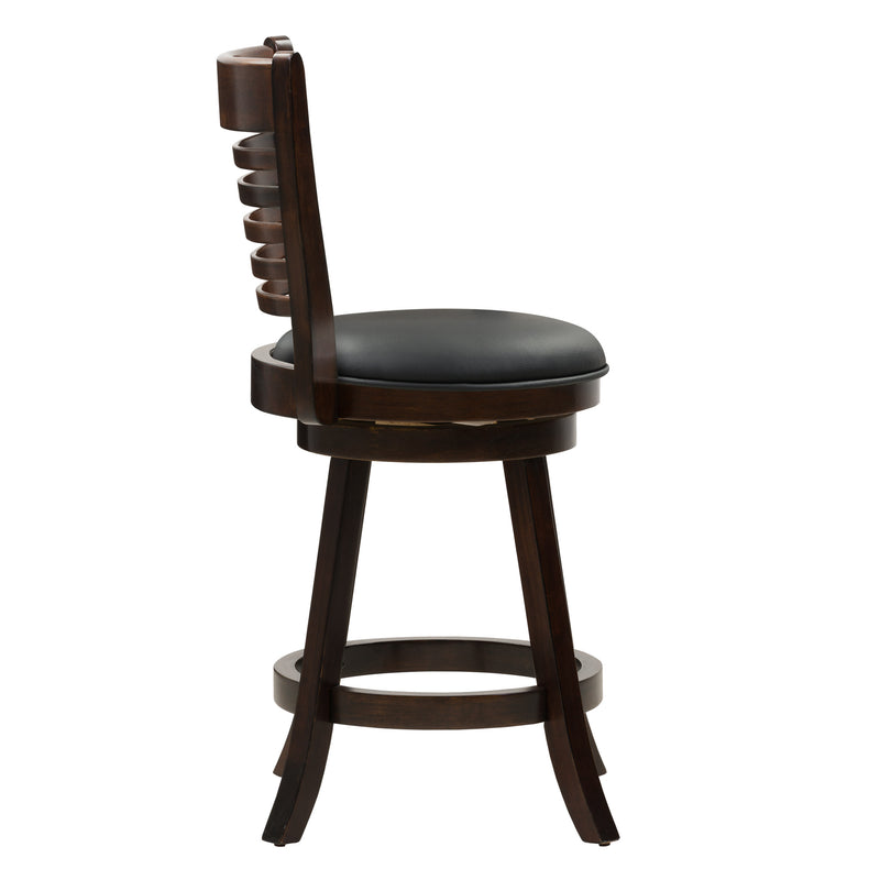 black Counter Height Bar Stools Set of 2 Willa Collection product image by CorLiving