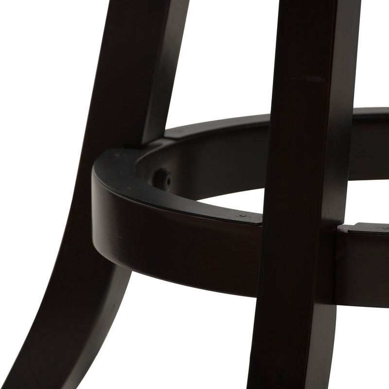 black Bar Height Bar Stools Set of 2 Willa Collection detail image by CorLiving
