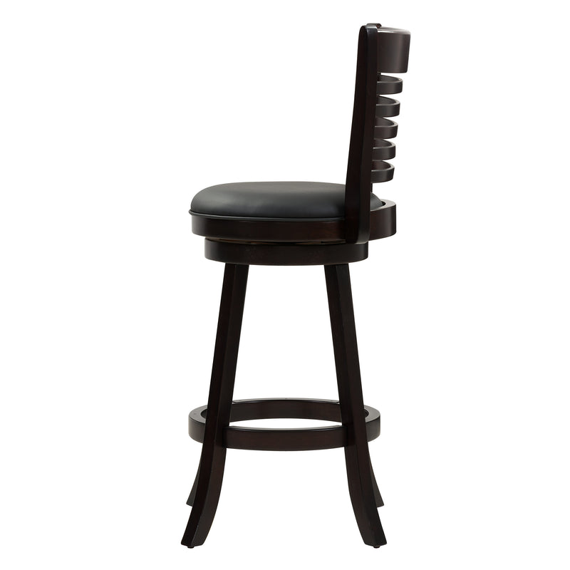 black Bar Height Bar Stools Set of 2 Willa Collection product image by CorLiving