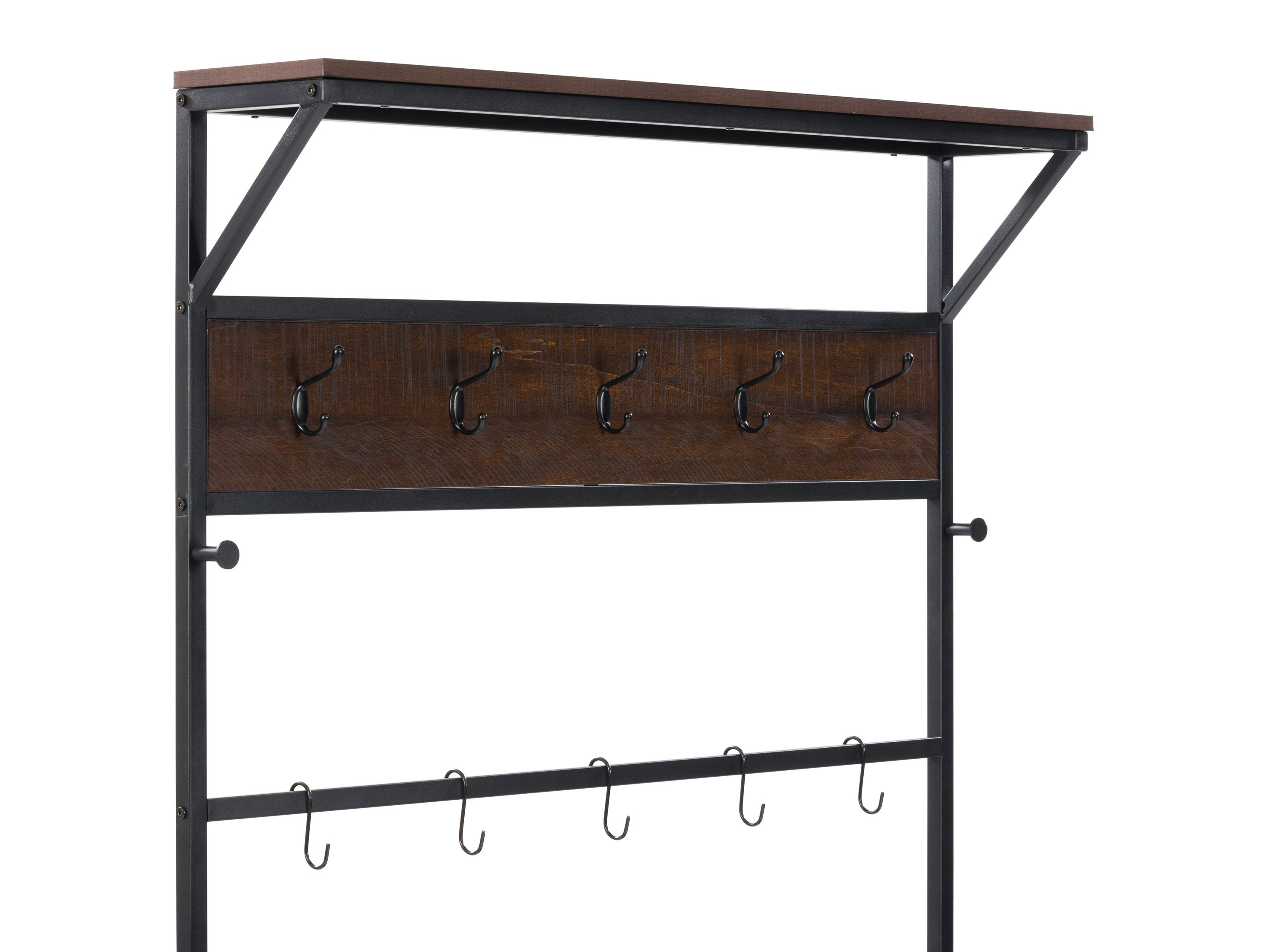 Rustic hall tree with storage bench hotsell