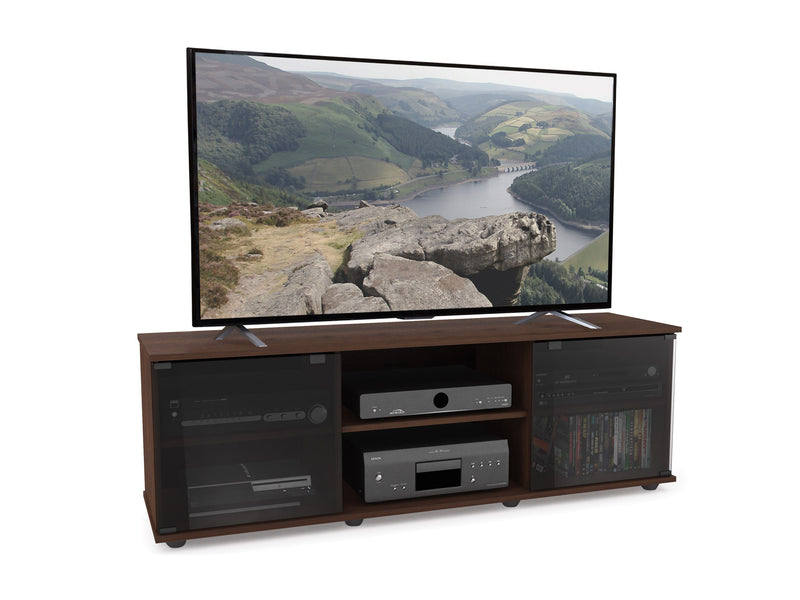 maple Wood TV Stand for TVs up to 75" Fiji Collection product image by CorLiving