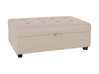 beige Large Storage Ottoman  Collection product image by CorLiving#color_aubin-beige