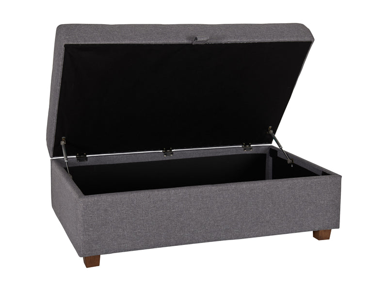 grey Large Storage Ottoman  Collection product image by CorLiving