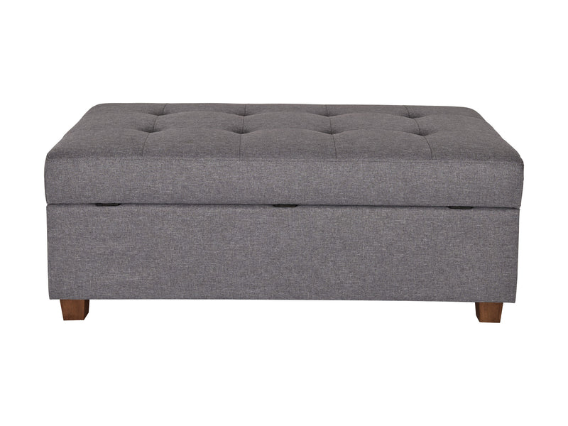 grey Large Storage Ottoman  Collection product image by CorLiving